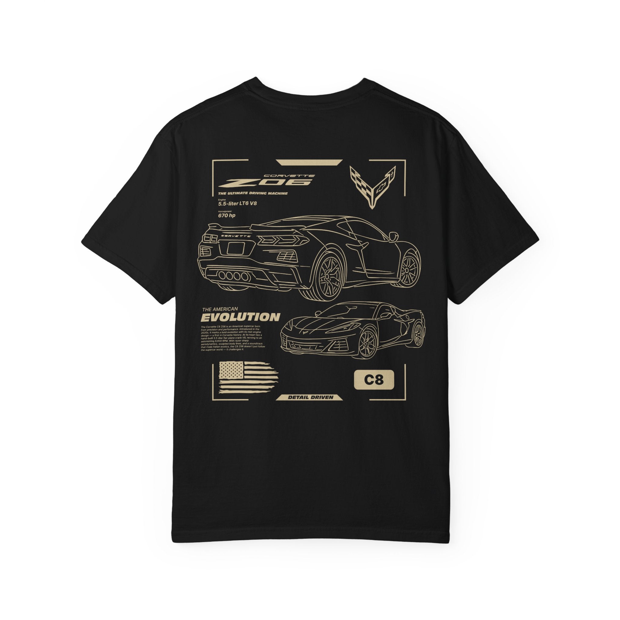 DETAIL DRIVEN | The American Evolution C8 Z06 T-Shirt