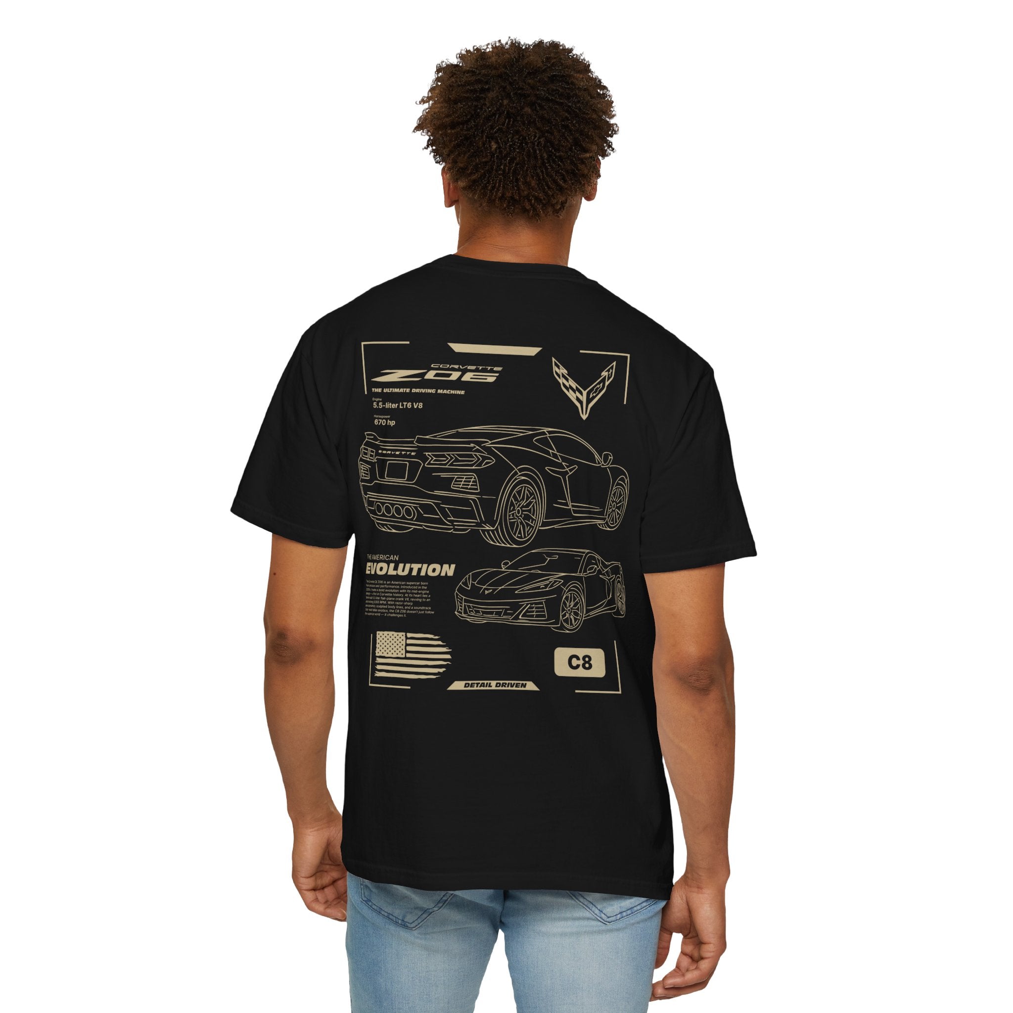 DETAIL DRIVEN | The American Evolution C8 Z06 T-Shirt
